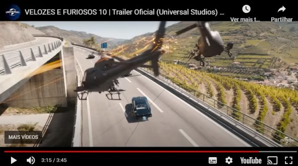 Já há trailer do novo filme Velocidade Furiosa (que revela imagens de cenas  rodadas em Portugal) - TVI Notícias