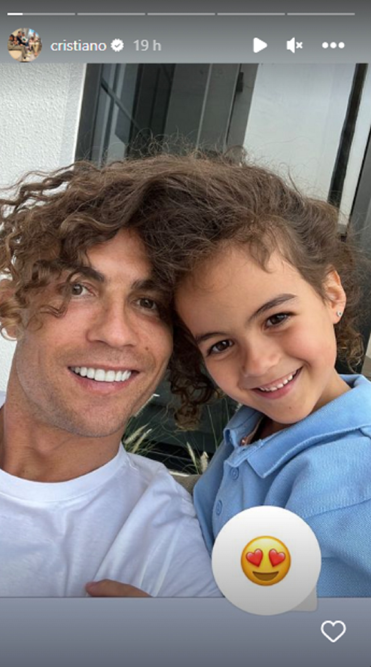 Cristiano Ronaldo Partilha Imagem Ao Lado Da Filha Alana Martina