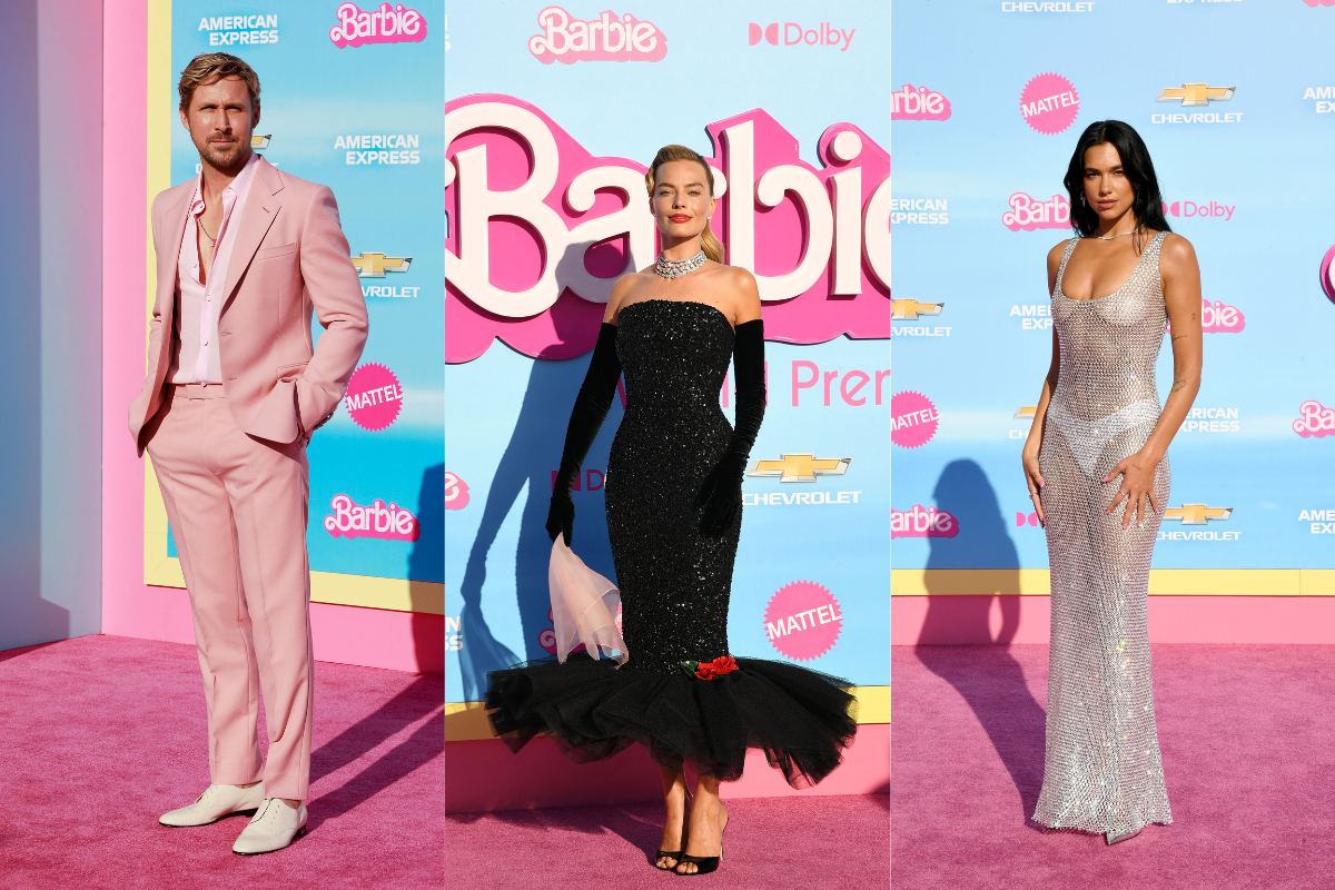Veja os looks dos famosos no pink carpet de 'Barbie', em Los