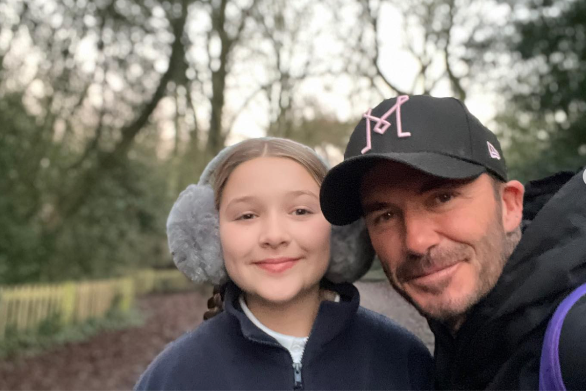 David Beckham Mostra Momento único Entre Pai E Filha 